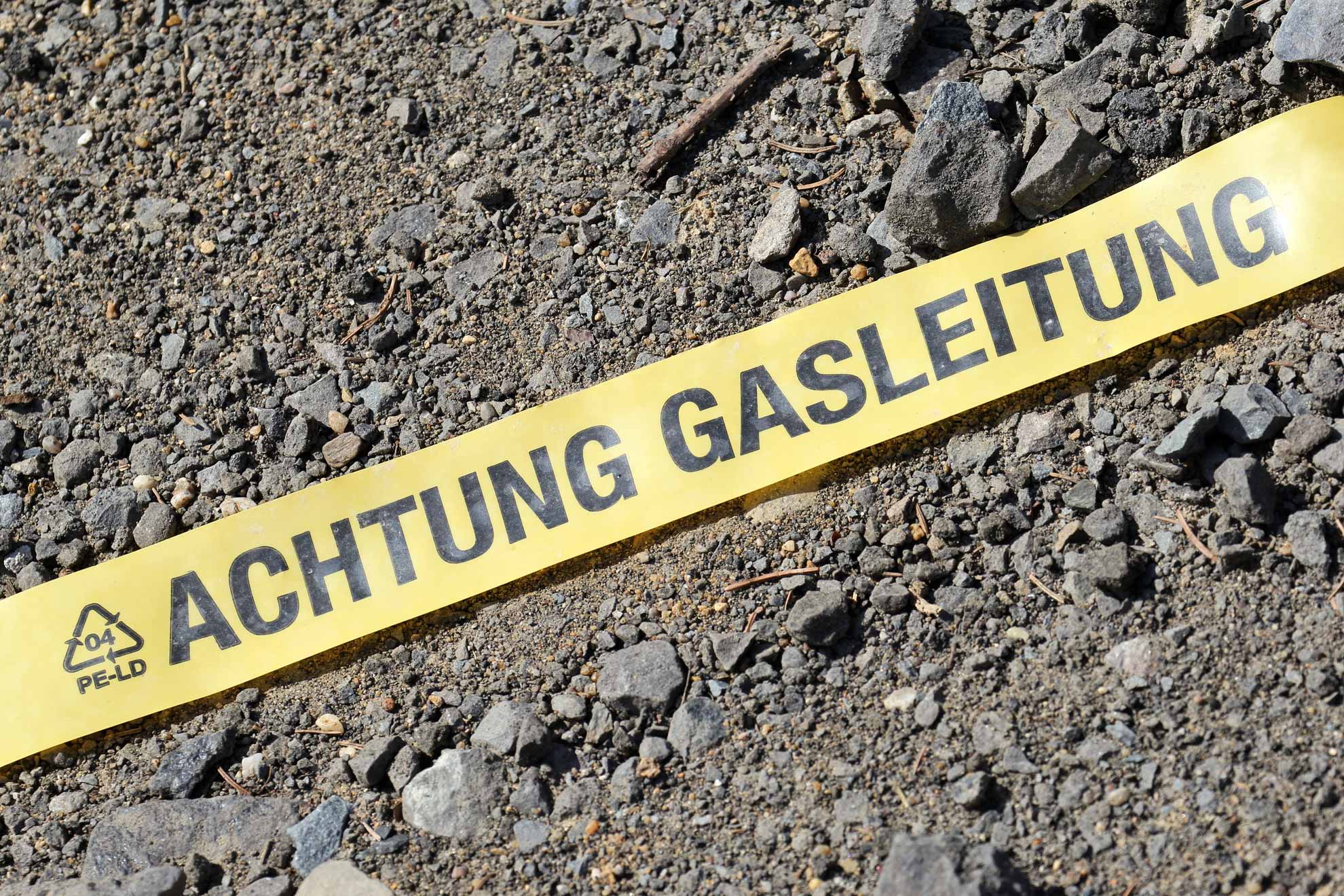 Warnung für Hausanschlüsse